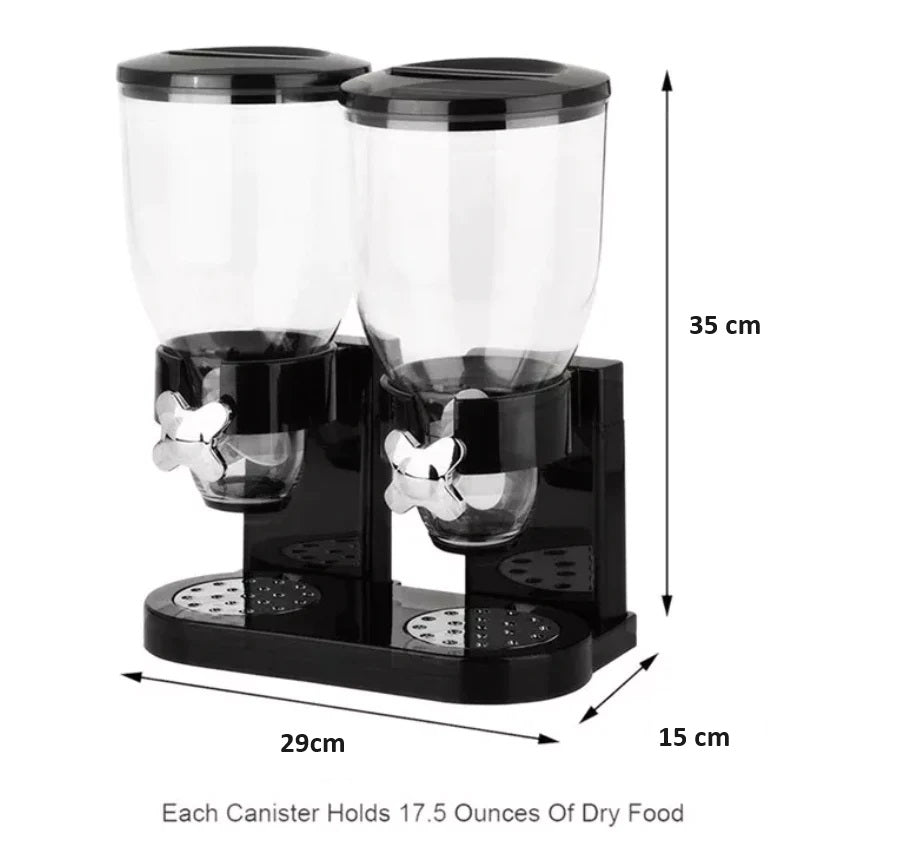 Dispensador dual de cereal