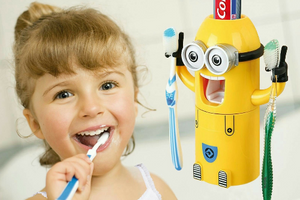 Dispensador de crema dental KIDS